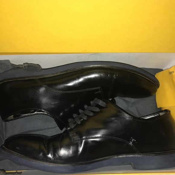 Fendi | Shoes | Fendi Black Leather 